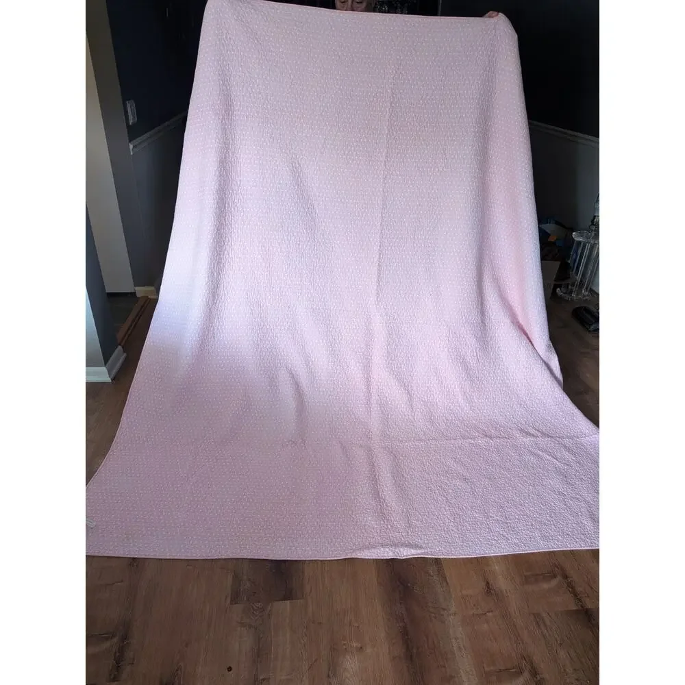 Shabby Cottage Chic Ballerina Bedspread Quilt Full/ Queen